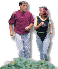 Joggen in traumhafter Natur